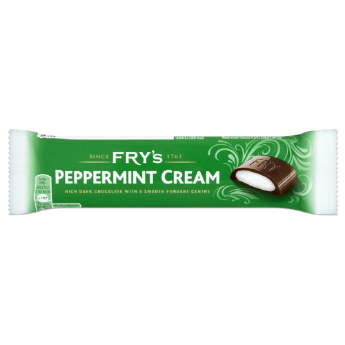 Fry's Peppermint Cream UK-48 CT British Chocolate Bars