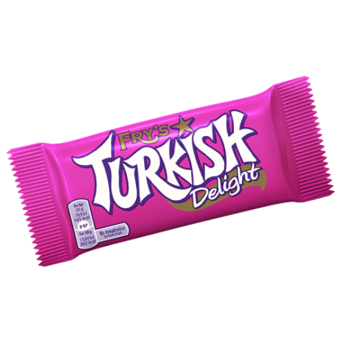 Fry's Turkish Delight UK British Chocolate Bars Wholesale Candy 