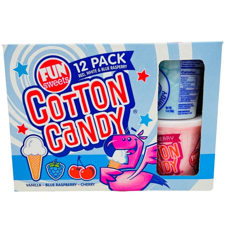 Fun Sweets Red White and Blue Mix - 12 Pack