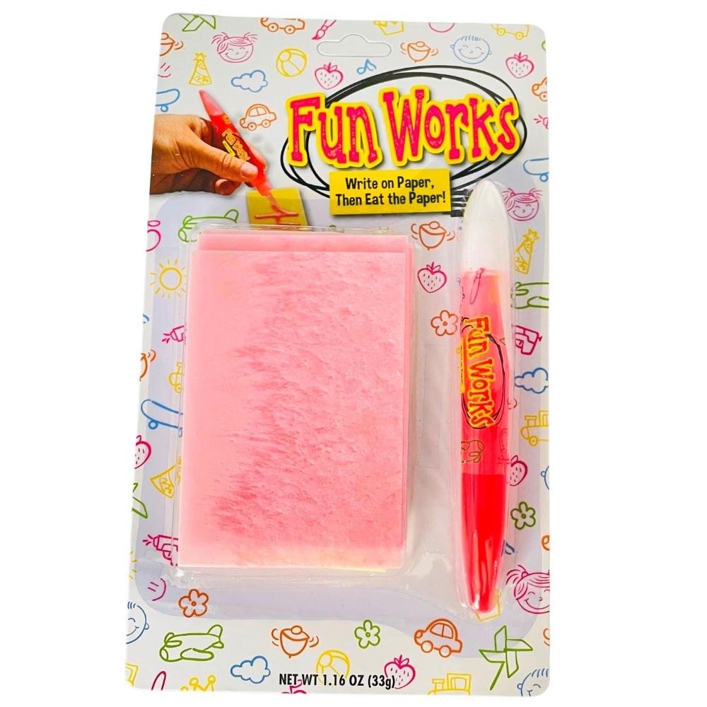 Fun Works Candy Notepad and Pen - 24 Pack
