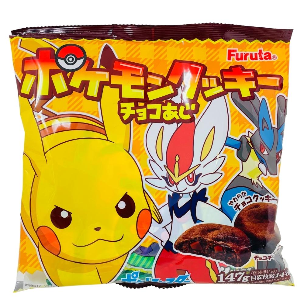 Furuta Pokemon Chocolate Chip Cookies 147g (Japan) - 12 Pack