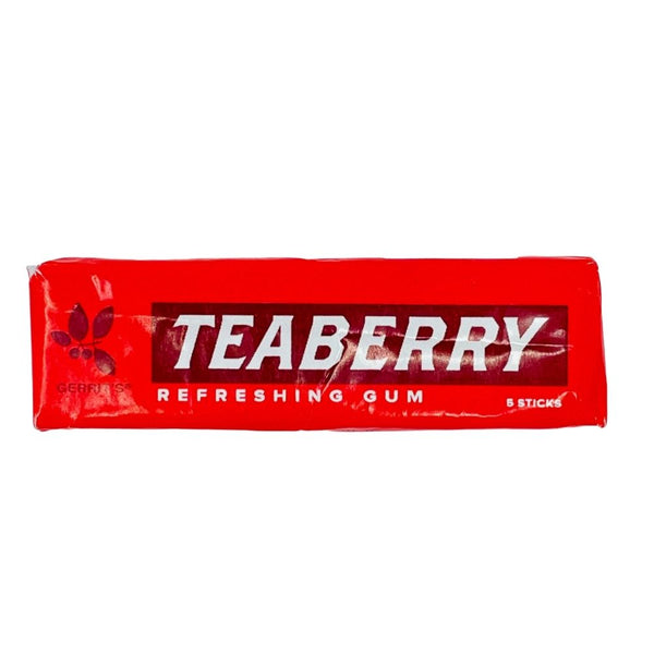 Teaberry Chewing Gum - 20 Pack