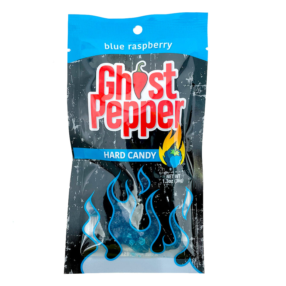 Ghost Pepper Blue Raspberry Hard Candy 36 g - 24 Pack