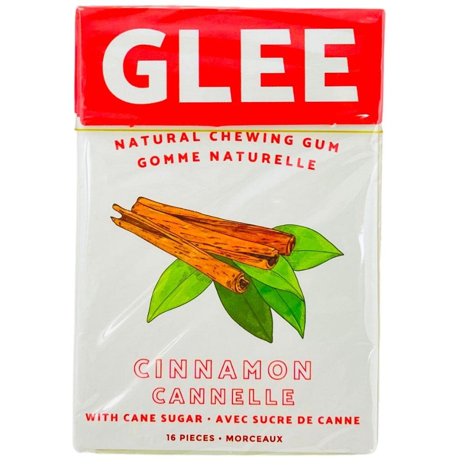 Glee Gum Cinnamon 16 Pieces - 12 Pack