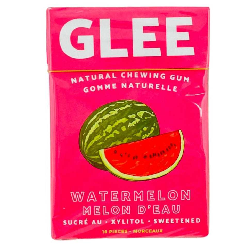 Glee Gum Sugar Free Watermelon 16 Pieces - 12 Pack