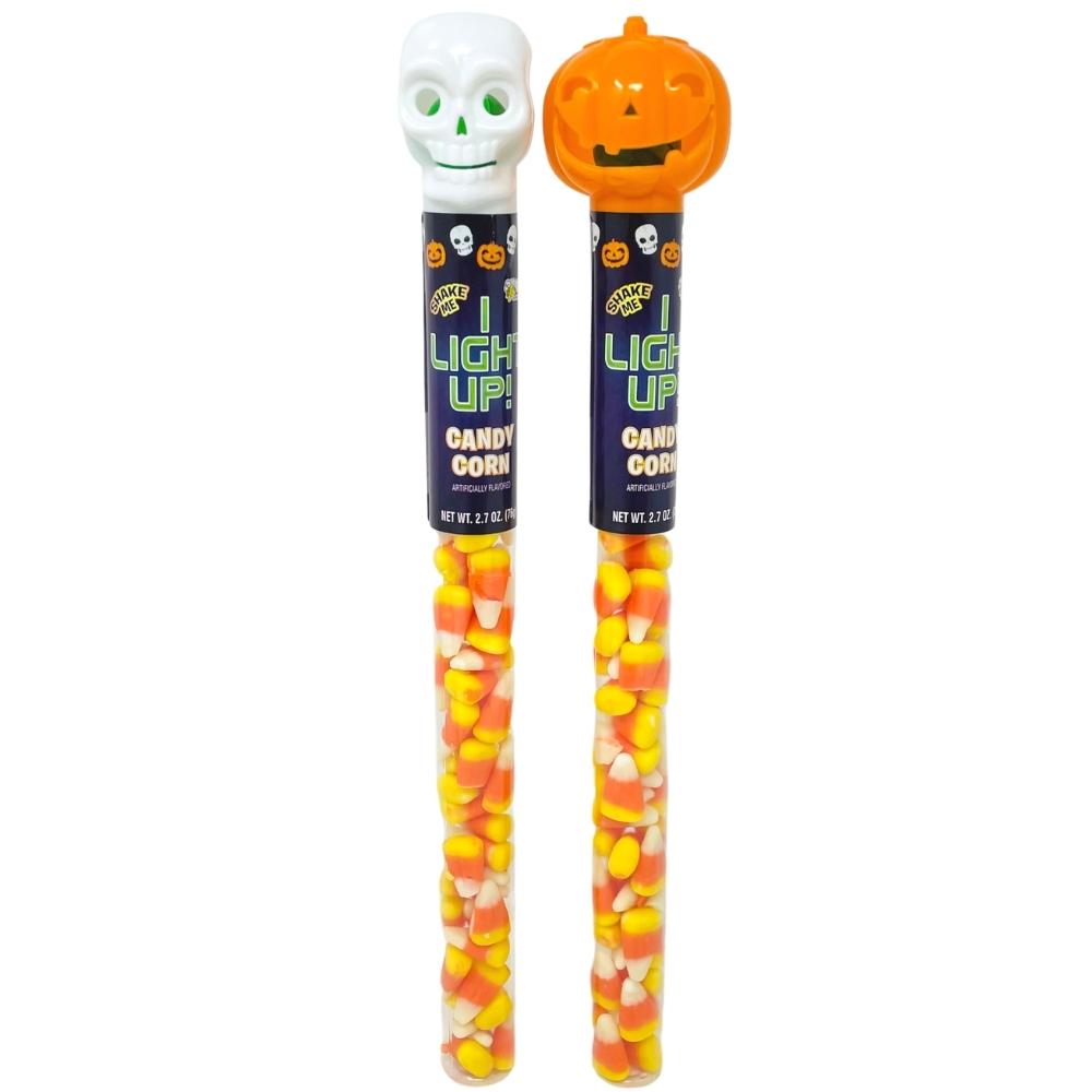 Halloween Candy Corn Light up Toppers 2.7oz - 12 Pack