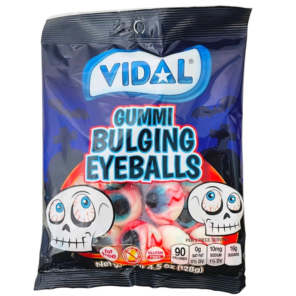 Vidal Gummy Bulging Eyeballs 4.5oz - 14 Pack