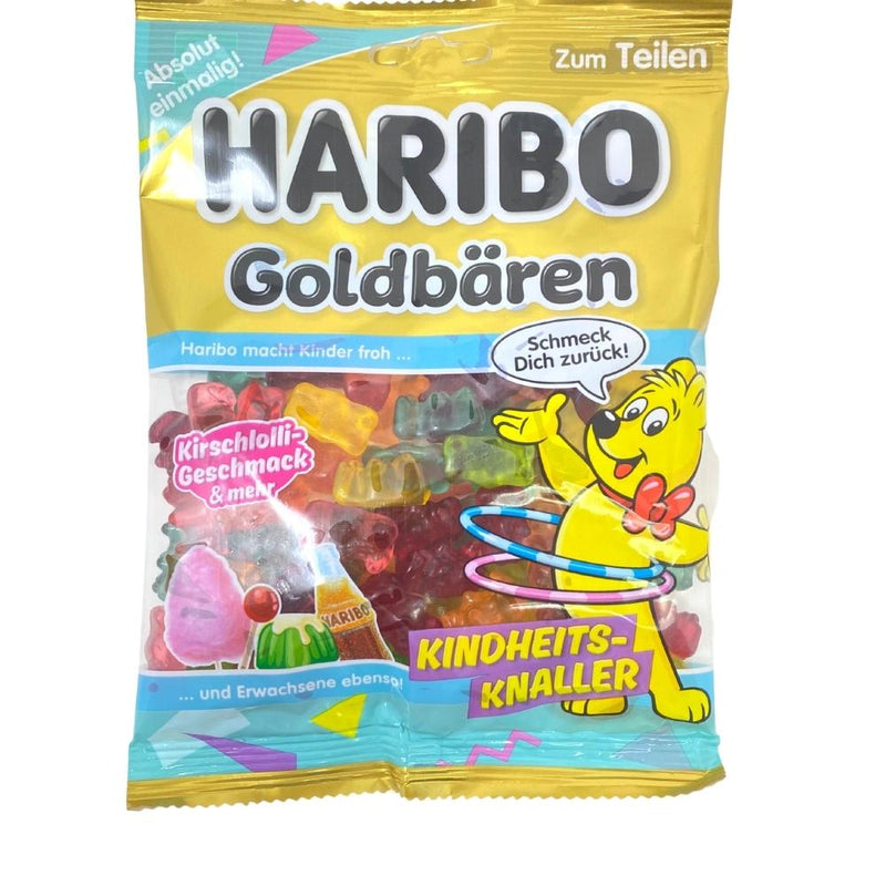 haribo childhood gold bears gummy candy