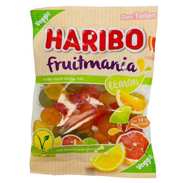 Haribo Fruitmania Lemon 160g - 30 Pack