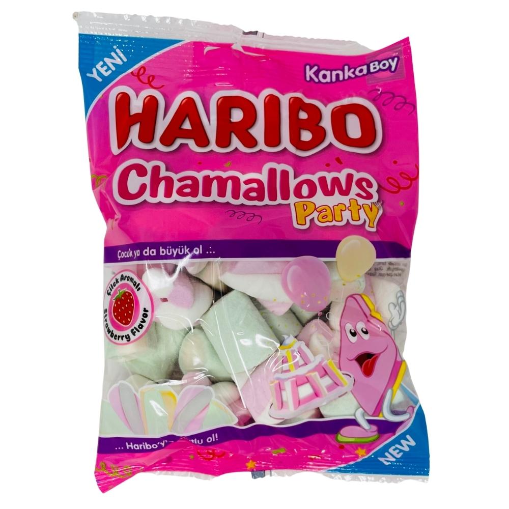 Haribo Halal Marshmallows Chamallows Pafrty Mix Strawberry 70g 24 Pack iWholesaleCandy.ca