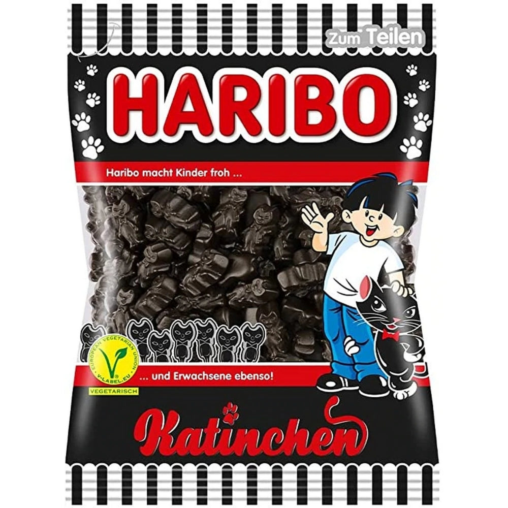 Haribo Katinchen (Licorice Cats) 200g - 15 Pack