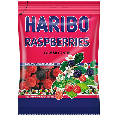 Haribo Raspberries Gummy Candy