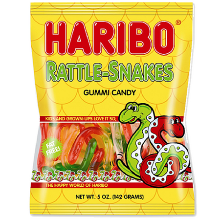 Haribo Rattle-Snakes Gummy Candy