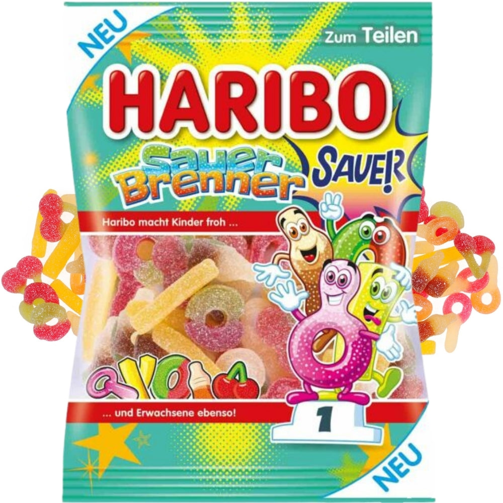 Haribo Sauer Brenner Candy 175g - 15 Pack