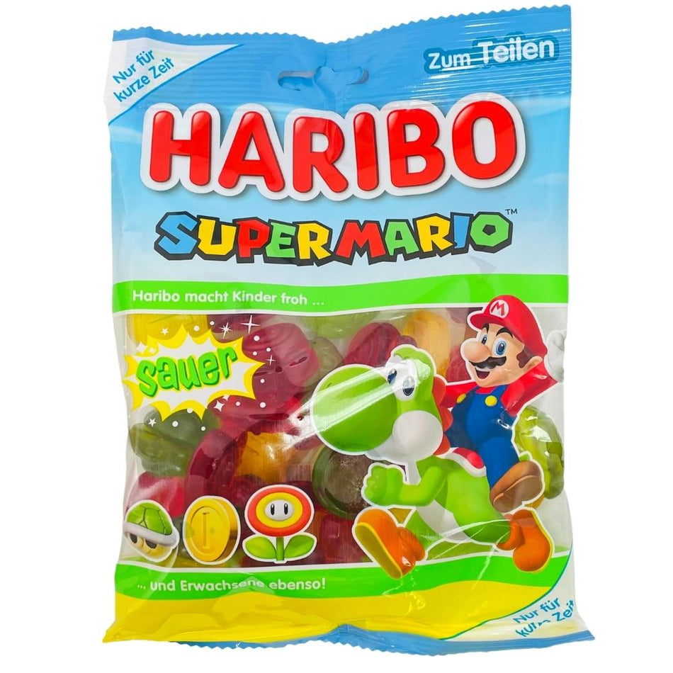 Haribo Super Mario Sour 175g - 17 Pack