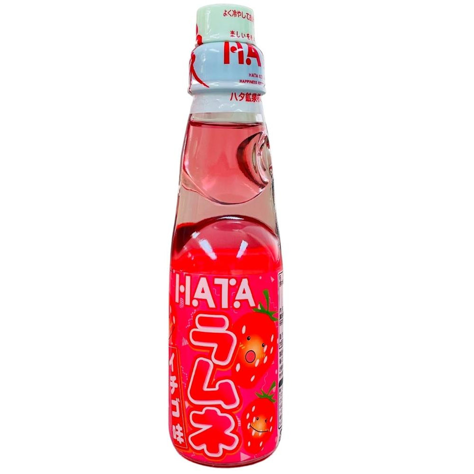 Hata Kosen Ramune Strawberry 200mL (Japan) - 30 Pack