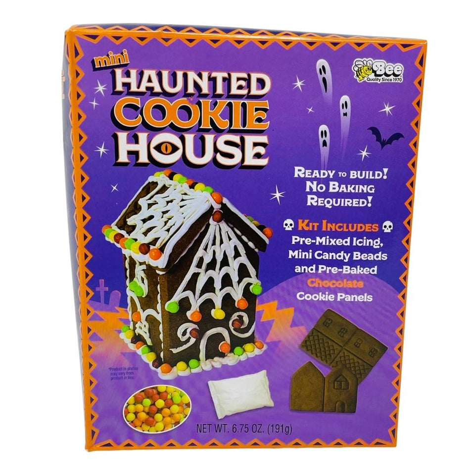 Halloween Bee Mini Haunted Cookie House 6.75oz - 12 Pack