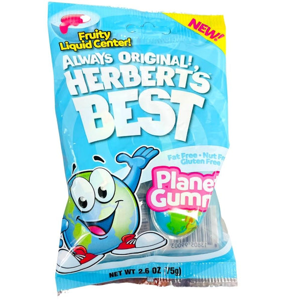 Herbert's Best (eFrutti) Planet Gummi Peg Bag 12 pack | iWholesaleCandy.ca