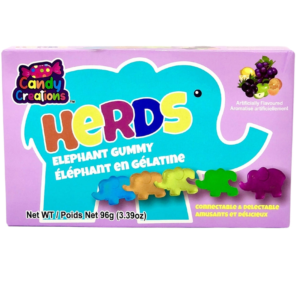 Herds Elephants Gummy 96g - 24 Pack