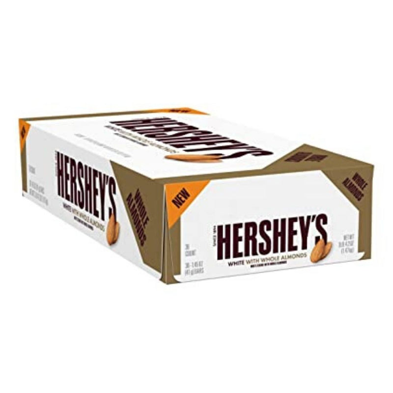 Hershey’s White Chocolate With Whole Almonds Candy Bars
