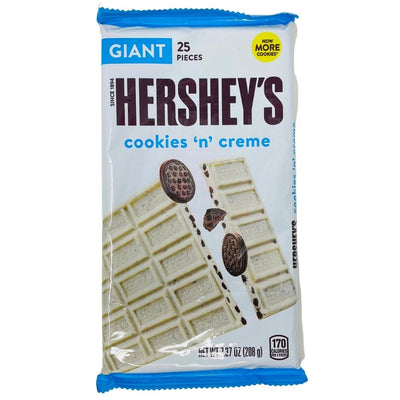 Hershey's Cookies 'N' Creme Giant Bar 7.37oz - 12 Pack