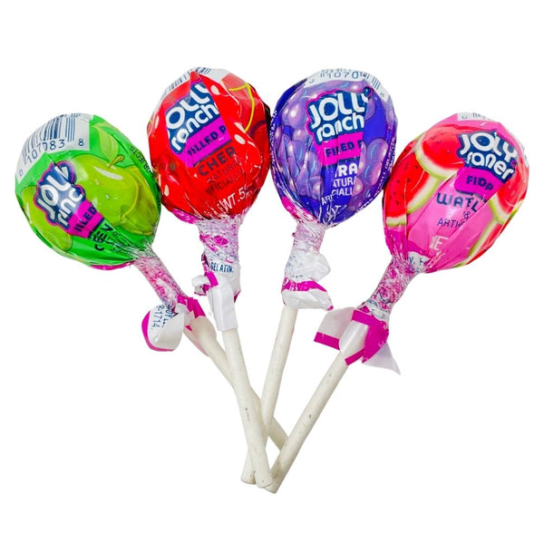 Jolly Rancher Chewy Fruit Filled Lollipops - 100 Pack