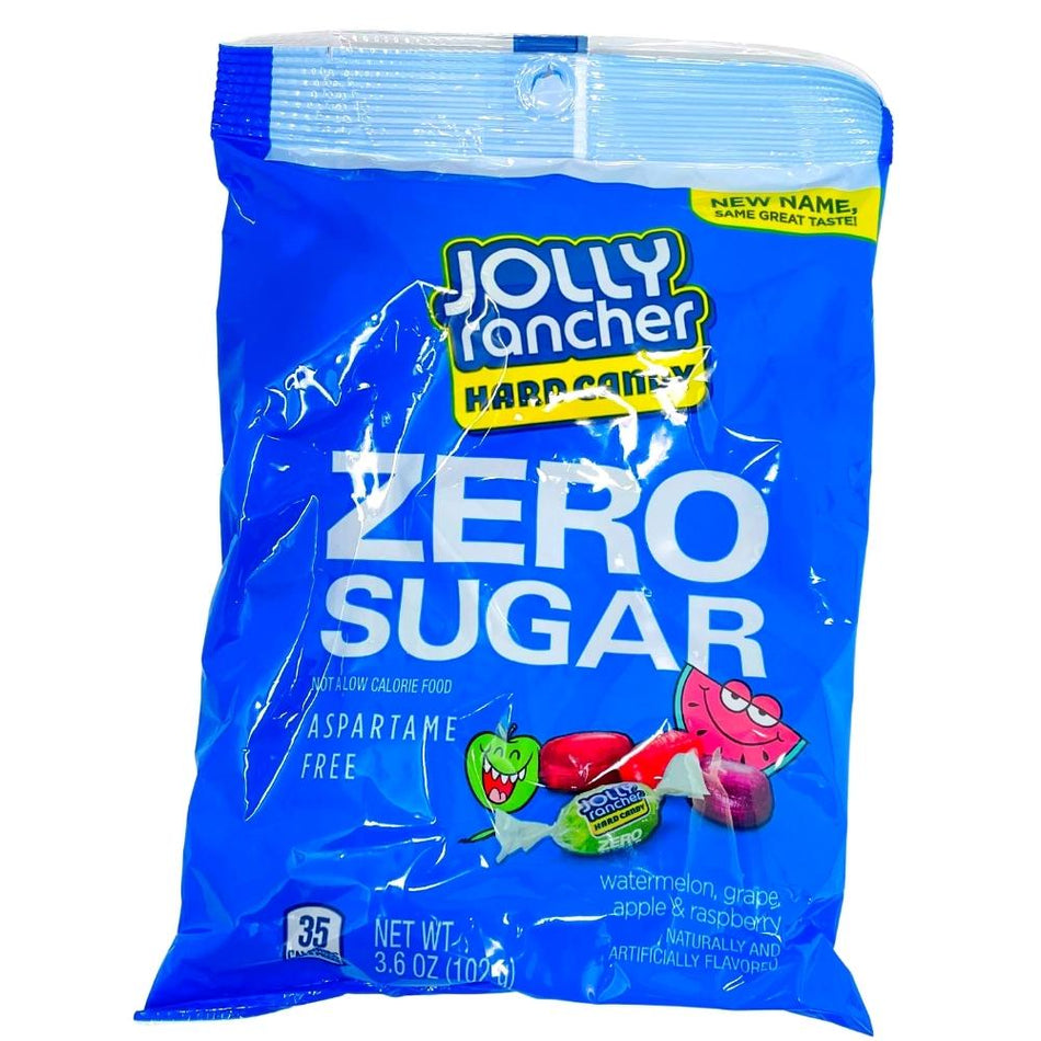 Jolly Rancher Sugar Free Hard Candy 3.6oz - 12 Pack | iWholesaleCandy