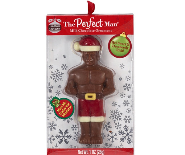 The Perfect Man Milk Chocolate Ornament 28g - 12 Pack