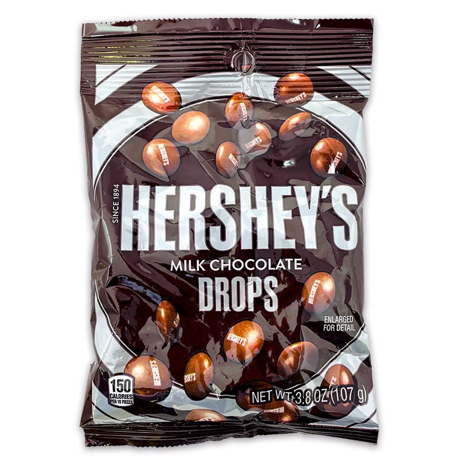 Hershey's Milk Chocolate Drops 107g - 12 Pack