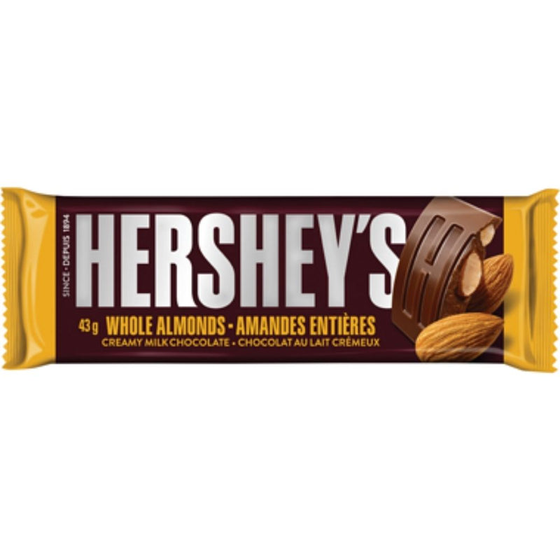 Hersheys Milk Chocolate with Almonds-iWholesaleCandy.ca