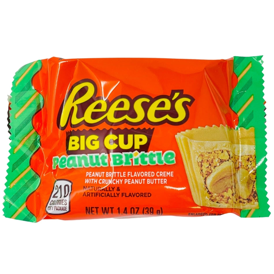 Reese's Christmas Peanut Brittle Big Cup  1.4oz - 16 Pack