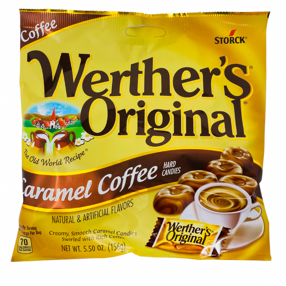 Werther's Original Coffee Hard Candies 5.5oz - 12 Pack