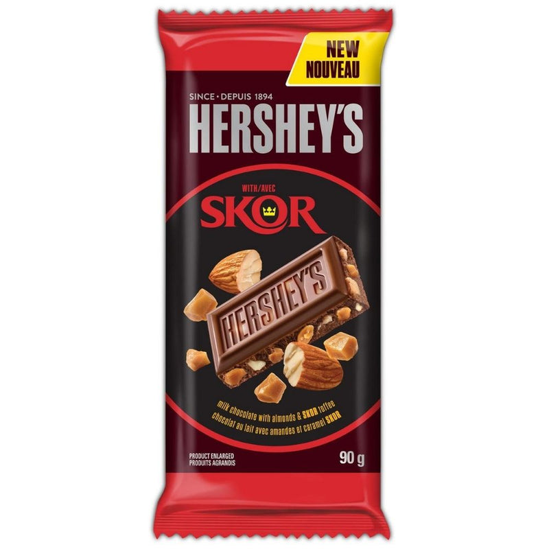 Hershey's Milk Chocolate with Skor Bits 90g - 14 Pack