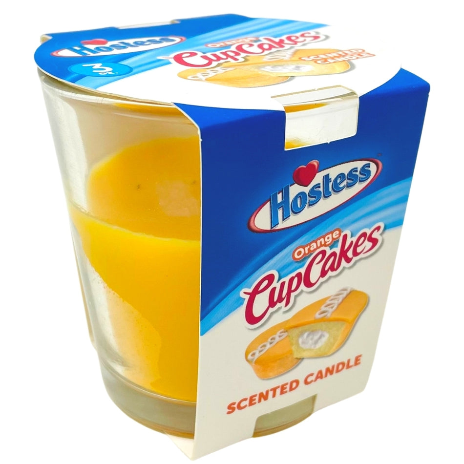 Hostess Orange Cup Cake Scented Candle - 8 Pack