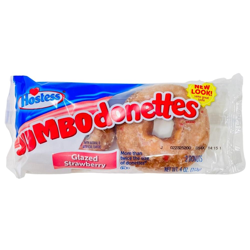 Hostess Jumbo Donuts Strawberry - 36 Pack