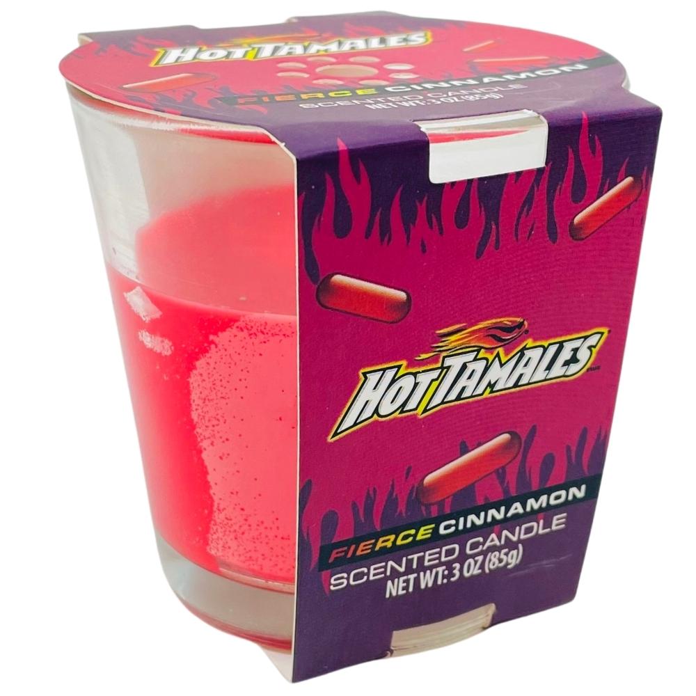 Hot Tamales Fierce Cinnamon Scented Candle 3oz - 8 Pack