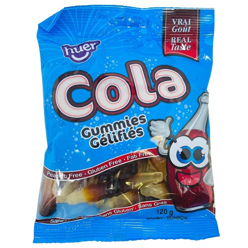 Huer Cola Gummy Bottles 120g - 24 Pack