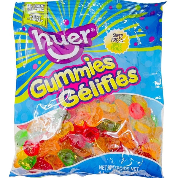 Huer Assorted Gummy Fruits Bulk Candy 1kg iWholesaleCandy.ca Bulk Candy Canada