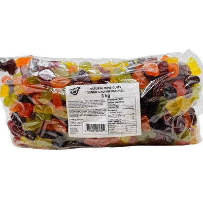 Huer Natural Wine Gums 3kg iWholesaleCandy