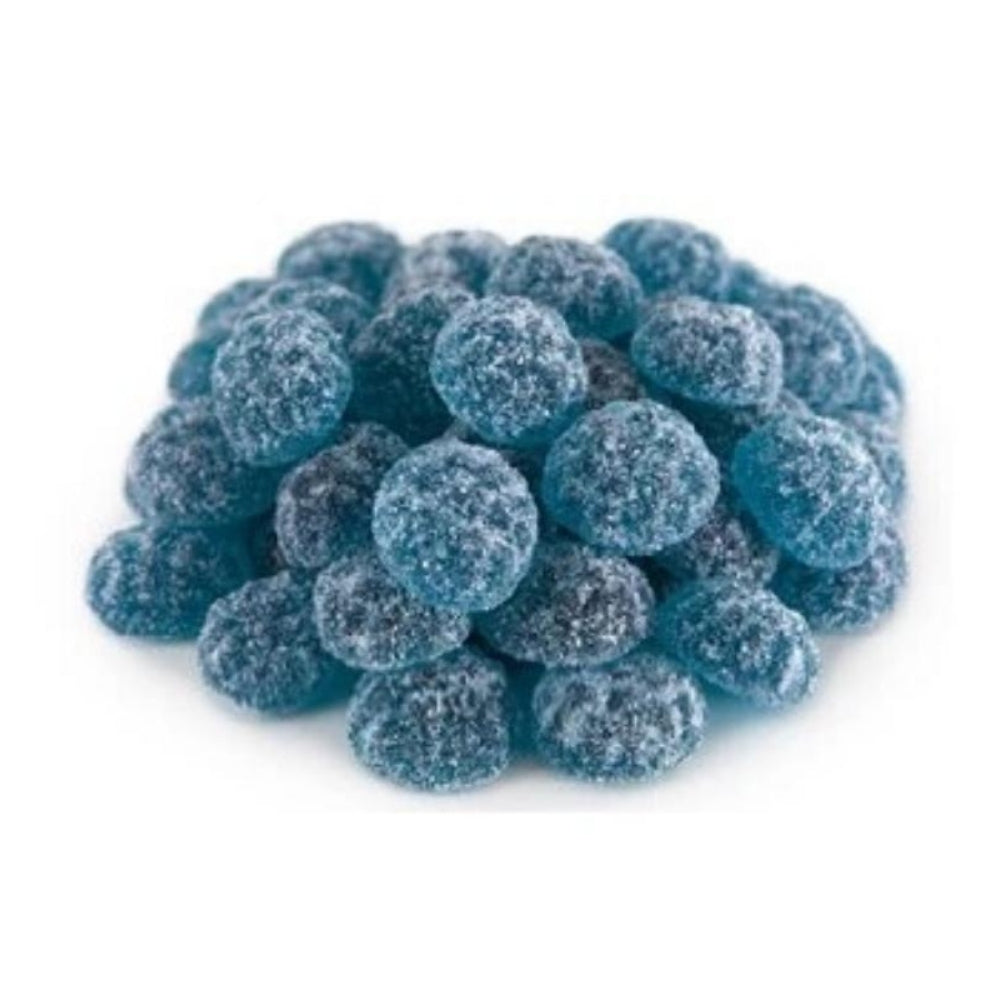Huer Sour Blue Razzberries  Gummies 1kg iWholesaleCandy.ca - Bulk Candy