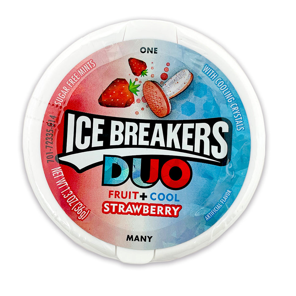 Ice Breakers Mints Duos Strawberry 42g - 8 Pack