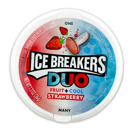 Ice Breakers Mints Duos Strawberry 42g - 8 Pack