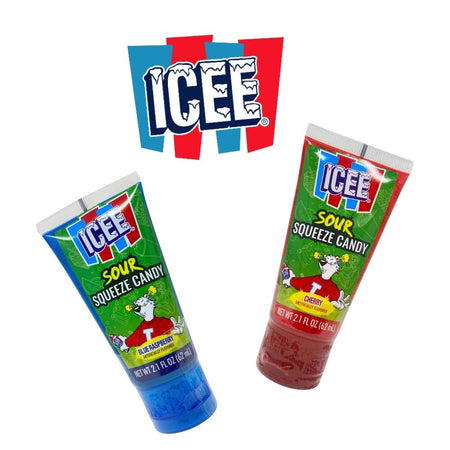 ICEE Squeeze Sour Candy 2.1oz - 12 Pack 