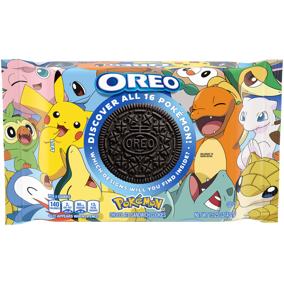 Limited Edition Pokemon Oreos 432g - 12 Pack