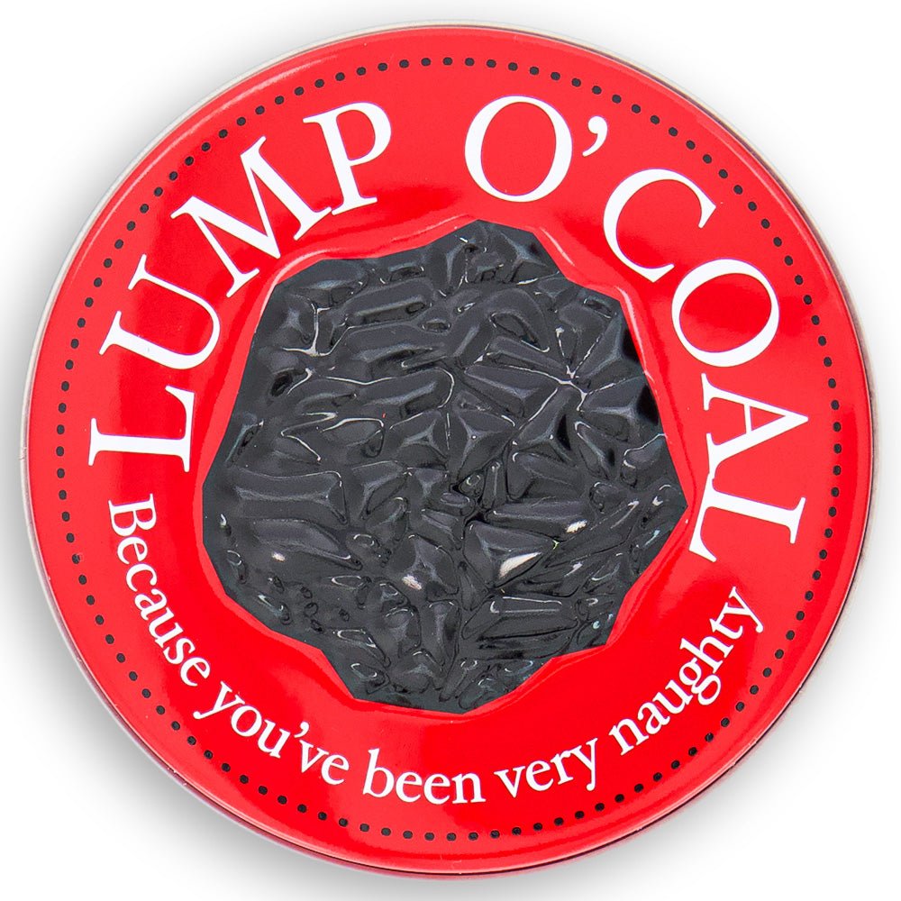 Lump O' Coal Bubble Gum Tin - 12 Pack