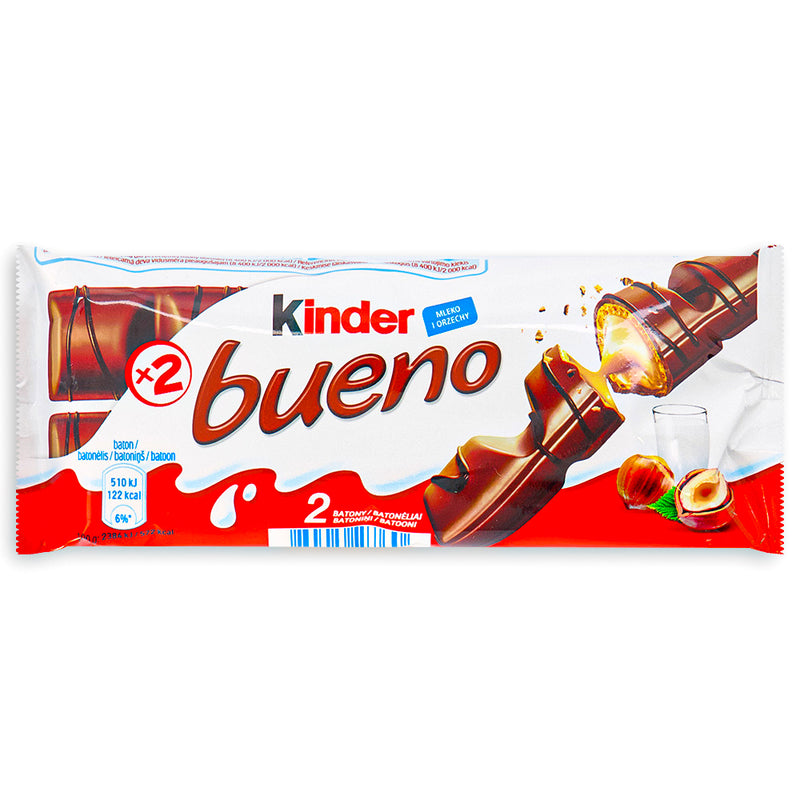Kinder Bueno Chocolate Bar - 20 Pack