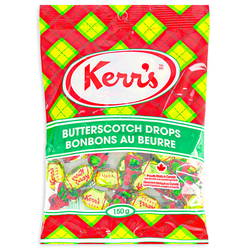 Kerr's Classic Tartan Butterscotch Drops 150g - 14 Pack