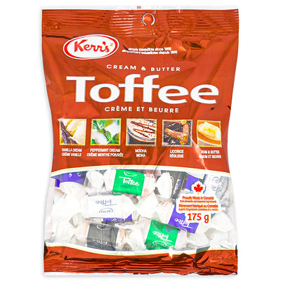 Kerr's Cream & Butter Toffee 175g - 12 Pack