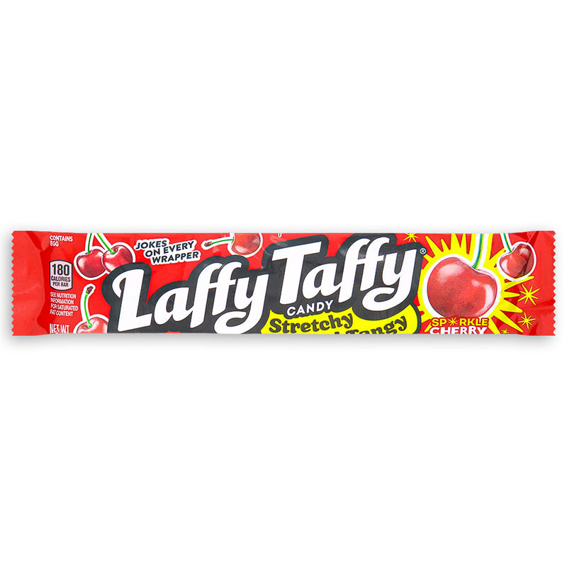 Laffy Taffy Sparkle Cherry Candy  1.5 oz. - 24 Pack