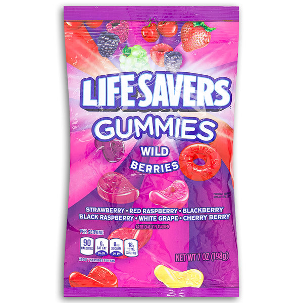 Life Savers Gummies Wild Berries 7oz - 12 Pack